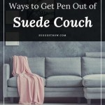 How To Get Pen Ink Out Of Furniture